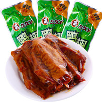 Jiujiu sweet and spicy duck wings 500g duck wings marinated duck meat cooked food snacks office spicy casual snacks