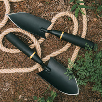 Gardening tools spatula manganese steel blade small shovel outdoor digging planting vegetables household flowers digging shovel