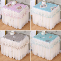 Manben European bedside table cloth simple modern multi-purpose cover furniture dust cover bedroom bedside table cover cloth