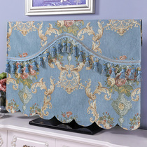 TV dust cover cover 55 inch 60 inch 65 inch New hang-up machine does not take home European TV cover cloth