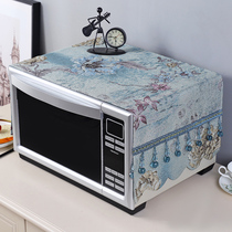 Manben microwave oven cover rectangular dust-proof oil cover Grees home European fabric oven cover