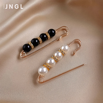 Pearl high-grade bras needle female net red waist sex needle fixed clothes temperament anti-walking button and accessories