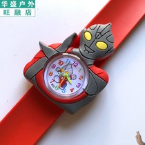 Altman Spider-Man Captain America cartoon Pat table snap ring boys and girls toys electronic watch