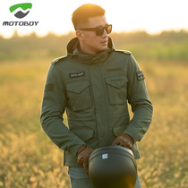 motoboy motorcycle riding suit M65 retro military windbreaker anti-drop locomotive suit racing suit windproof winter waterproof