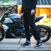 motoboy motorcycle riding pants mens spring and summer casual overalls Knight motorcycle pants windproof slim