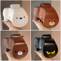 Leather 800D camera bag 850D leather case 770D waterproof camera bag for Canon 200D Protective case second generation