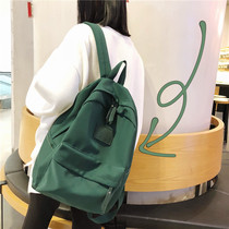 Girl champion ancient feeling bf wind ins schoolbag female high school students campus simple Korean backpack backpack backpack
