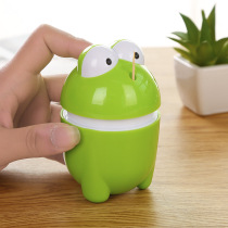 Personality creative toothpick box portable minimalist toothpick barrel home Press automatic restaurant high-end toothpick storage box