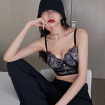 Underwear women gather small breasts to collect breast anti-sagging sexy lace chest large bra suit adjustable bra summer