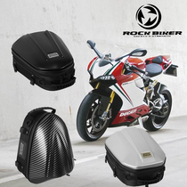 ROCK BIKER motorcycle back seat bag riding knight tail bag HARD SHELL motorcycle helmet bag QUICK RELEASE waterproof universal