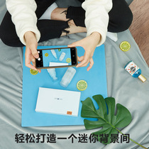 Mini photo background board pvc imitation wood grain marble cement board gourmet cake shooting background wall photo props jewelry red wine cake baking camera Morandi ins Wind