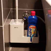 Toilet brush hanging wall type Nordic toilet cleaning Wall set household no dead corner wash toilet brush