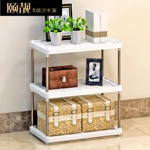 Storage rack kitchen floor rack cabinet storage rack multi-layer utility rack living room toilet finishing shelf