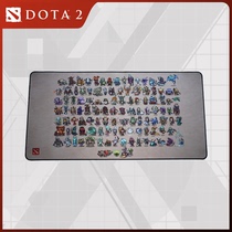 DOTA2 big mouse pad full hero Q version game peripheral notebook office game non-slip VALVE