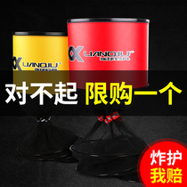 Lianquan fish fisherman bag black pit competitive fish net thick glue coating quick-drying multifunctional fishing gear net bag