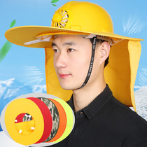 Mens and womens rural hat belt construction site multi-functional?Before and after the summer protection site artifact face cover man 