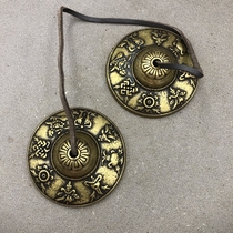 Antique Miscellaneous dumbbell bells eight treasures bumping bells bumping bells and Bell practice instruments home craft ornaments bronze ware