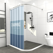 Toilet dry and wet separation bath room overall shower room integrated bathroom room household triple bath room partition