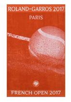 Out of print spot 2017 French Open player towel men and women Roland Garros souvenir tennis bath towel genuine