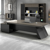 Office furniture upscale boss table presidents table minimalist modern large class desk managers office table and chairs combination