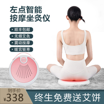 Left Point Acupuncture-Moxibustion Instrument Home Fumigation Instrument Buttocks Chair Control Warm Box Smoke-free Moxibustion Stool With Moxibustion Cushions Instruments