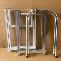 Easy folding tablefoot iron bracket table leg accessories housedining table foot large row X square table frame