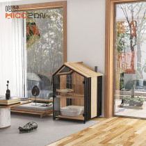 Meow Zan cat cage Villa solid wood luxury home cat apartment cat house pet display cabinet cat house with toilet