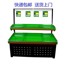 Vegetable shelf fruit display rack vegetable and fruit shop shelf fruit and vegetable rack supermarket fruit and vegetable promotion table fruit shelf