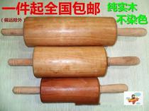Rolling pin solid wood dumpling skin tools household roller roll over sugar walking Hammer baking crisp rolling roll stick
