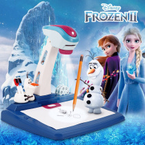 Frozen 2 projector copy graffiti board blackboard blackboard home erasable writing board 2 childrens drawing board painting toy