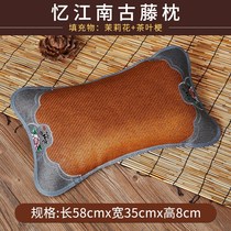 Cool and cool mat pillow Adult tea cool pillows Ice Bamboo Pillow Large Single People Summer Small Pillow Men Summer Home
