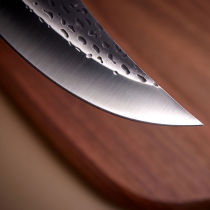 Tick Bone Knife Germany Import Pork Cutout Knife Blow Haired Hair Cut quick slaughter Private commercial selling meat sharp sharp knife