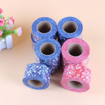 Chinese style blue and white porcelain edge strip kindergarten diy fabric environment layout manual creative ethnic style edge strip