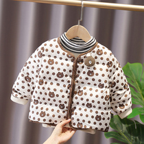 COLLOMIN baby fashion down jacket liner Mens and womens childrens warm cotton coat jacket Winter childrens fashion