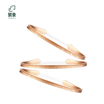 The original writer of the proverbs letter S925 silver female bracelet birthday gift 12 constellation niche design new