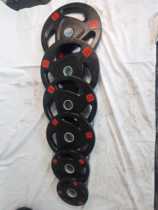 Dumbbell Tablets Three Hole Adhesive Gymnasium Commercial Household Large Bars Orb Portfolio 2 5-25kg