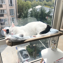 Suspended cat cohort balcony cat windowsill Hammock Cat Sleeping bed window glass suction cup hanging nest Cat Bed