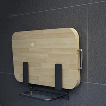 Kitchen cutting board rack Wall-mounted cutting board rack Punch-free shelf Size pot cover rack Cutting board rack Drain wall-mounted