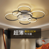 2021 new living room ceiling fan lamp light luxury modern simple home wind ceiling fan lamp bedroom electric fan lamp