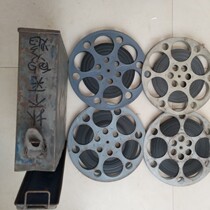 16mm film film film copy old projector nostalgic black and white anti-Japanese battle film Immortal flame