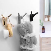 Creative modern metal hanging hook Nordic horn coat hook Entrance wall Bathroom door lock Single hook