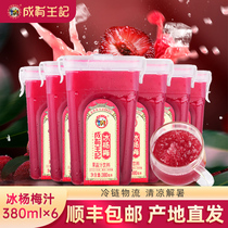 Guizhou Chengyou Wang Ji Bing Yangmei Juice Childrens Pregnant Drink Sweet and Sour Plum Soup Whole Box Shunfeng