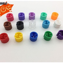 Factory direct plastic transparent size buckle grain childrens clothing size hanger buckle size ring code number buckle clothing code mark