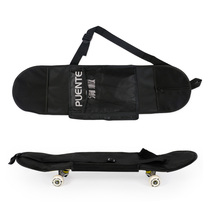 PUENTE skateboard bag bag shoulder four-wheel double tilt skateboard backpack multi-function shoulder bag