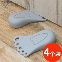 Creative foot door silicone door resistant wind-resistant door door to door door to door to door to door to door
