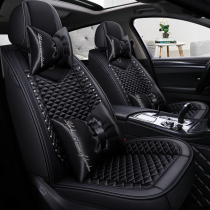 Car seat cushion goddess four seasons universal POLO civic Qida golf ladies all-inclusive fabric summer seat cover