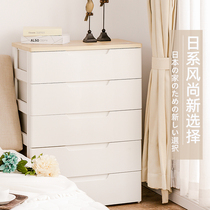 Alice drawer type storage cabinet Japanese plastic widened chest chest baby clothes locker