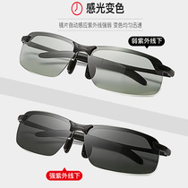 New color-changing polarized sunglasses 3043 mens day and night dual-use driving driving fishing night vision sunglasses factory direct sales