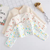 Childrens shoulder pads for sleeping winter baby baby warm and antifreeze long sleeves thickened newborn shoulder protection