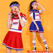 Childrens cheerleading squad hip-hop jazz dance primary and secondary school students sports meeting opening ceremony competition costumes